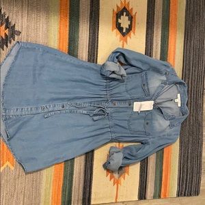 Chambray Denim Dress